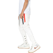 Load image into Gallery viewer, Men's Snap Track Pants, White