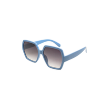 Load image into Gallery viewer, Oversized Geometric Sunglasses – Gradient Smoke
