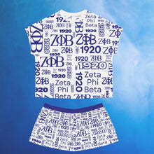 Load image into Gallery viewer, Zeta Phi Beta Cozy Pajama Set - small
