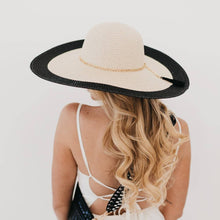 Load image into Gallery viewer, Miami Summer Wide Floppy Sun Hat: Tan