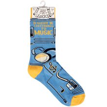 Load image into Gallery viewer, Rather Be Listening To Music Socks