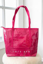 Load image into Gallery viewer, Red/Pink Shoulder Strap TOTE BAG