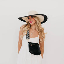 Load image into Gallery viewer, Miami Summer Wide Floppy Sun Hat: Tan