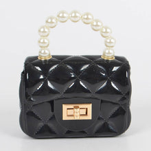 Load image into Gallery viewer, Mini Bag with Pearl Handle, Yellow