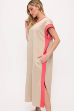 Load image into Gallery viewer, Color Blocked Textured Dress