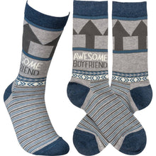 Load image into Gallery viewer, Awesome Boyfriend Socks