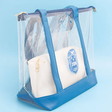 Load image into Gallery viewer, Zeta Phi Beta Clear Tote
