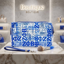 Load image into Gallery viewer, Zeta Phi Beta Graphic Print Pouch