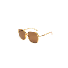 Load image into Gallery viewer, Square Polycarbonate Sunglasses – Light Amber