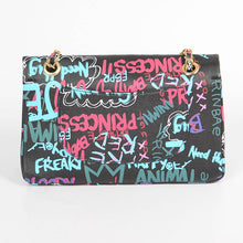 Load image into Gallery viewer, Graffiti Clutch, Black