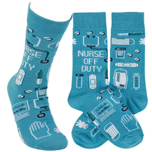 Load image into Gallery viewer, Nurse Off Duty Socks