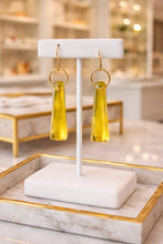 Load image into Gallery viewer, Golden Pendulum Ear Candy