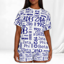 Load image into Gallery viewer, Zeta Phi Beta Cozy Pajama Set - 2xl