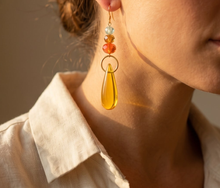 Load image into Gallery viewer, Golden Sunset Ear Candy