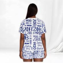 Load image into Gallery viewer, Zeta Phi Beta Cozy Pajama Set - large