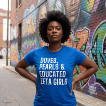 Load image into Gallery viewer, Doves &amp; Pearls T-Shirt