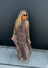 Load image into Gallery viewer, Sheer Cheetah Dress