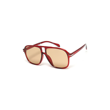 Load image into Gallery viewer, Red Aviator / Champagne Tinted Lens