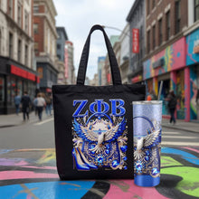 Load image into Gallery viewer, Dove &amp; Diamonds Tote Bag