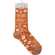 Load image into Gallery viewer, Being An Adult Hardest Thing I Have Done Socks