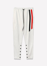 Load image into Gallery viewer, Men's Snap Track Pants, White