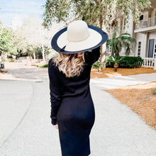 Load image into Gallery viewer, Miami Summer Wide Floppy Sun Hat: Tan