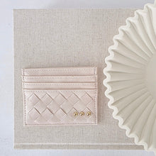 Load image into Gallery viewer, Mariah Woven Small Card Holder Wallet