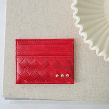 Load image into Gallery viewer, Mariah Woven Small Card Holder Wallet