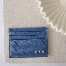 Load image into Gallery viewer, Mariah Woven Small Card Holder Wallet