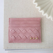 Load image into Gallery viewer, Mariah Woven Small Card Holder Wallet