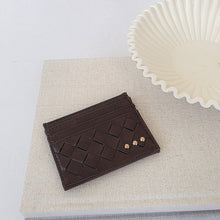 Load image into Gallery viewer, Mariah Woven Small Card Holder Wallet