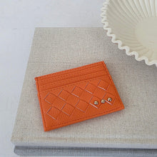 Load image into Gallery viewer, Mariah Woven Small Card Holder Wallet