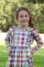 Load image into Gallery viewer, Fall Autumn Baby Girls Plaid Dress