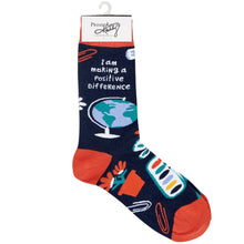 Load image into Gallery viewer, Making A Difference Socks