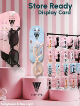 Load image into Gallery viewer, Soft Pink Cat Eye Sunglasses with Gradient Lenses