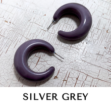 Load image into Gallery viewer, Chunky Lucille Lucite Hoop Earrings