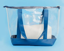 Load image into Gallery viewer, Zeta Phi Beta Clear Tote