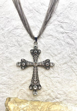 Load image into Gallery viewer, Large Chunky Cross Necklace