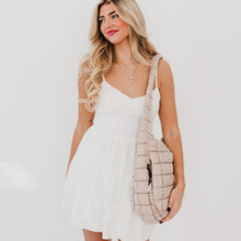 Load image into Gallery viewer, Carmen Quilted Hobo Tote Bag