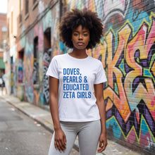 Load image into Gallery viewer, Doves &amp; Pearls T-Shirt
