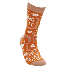 Load image into Gallery viewer, Being An Adult Hardest Thing I Have Done Socks