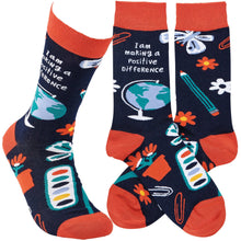 Load image into Gallery viewer, Making A Difference Socks