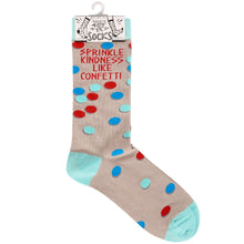 Load image into Gallery viewer, Spread Kindness Like Confetti Socks