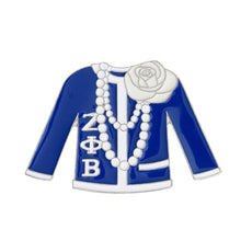 Load image into Gallery viewer, Zeta Phi Beta Sweater Pin