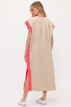 Load image into Gallery viewer, Color Blocked Textured Dress