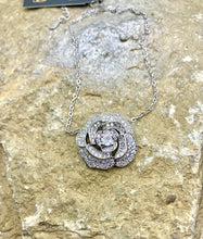 Load image into Gallery viewer, Crystal Rose Necklace