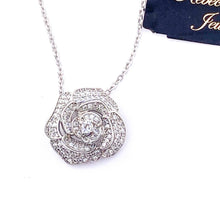 Load image into Gallery viewer, Crystal Rose Necklace
