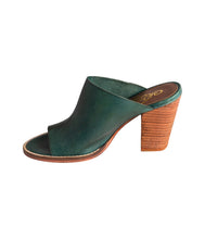Load image into Gallery viewer, Hallie Heeled Sandal in Teal