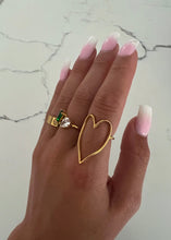 Load image into Gallery viewer, GOLD HEART RING