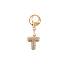 Load image into Gallery viewer, Diamond Initial Bag Charm